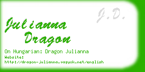 julianna dragon business card